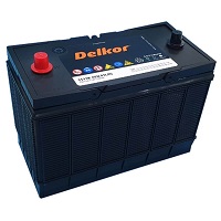 Ắc quy Delkor 1111K ( 12v - 100Ah) Cọc Chì