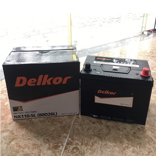 Delkor 80D26L (12V - 70Ah) Acura TSX