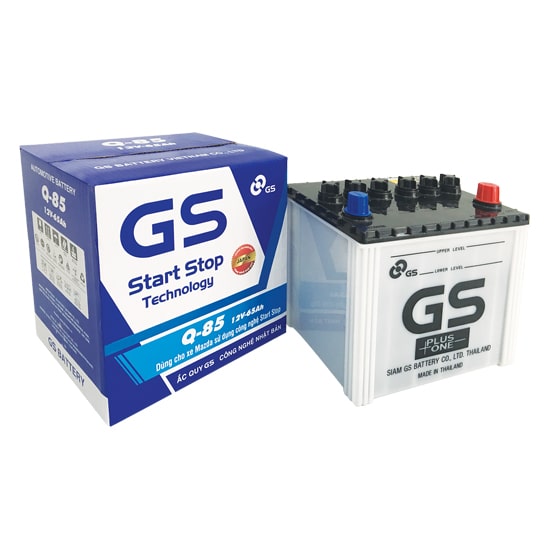 ắc quy GS Q85 theo xe Mazda i-stop