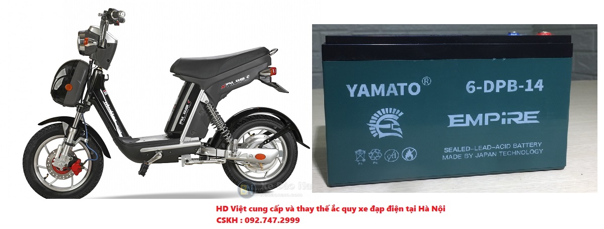 Thay ắc quy xe đạp điện tại tp Hồ Chí Minh