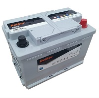 Ắc quy Delkor DIN AGM70 LN3 (12V-70AH)